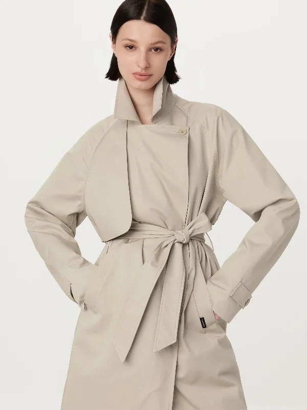  Casual Yet Chic SalesThe Long Trench Coat in Light Beige