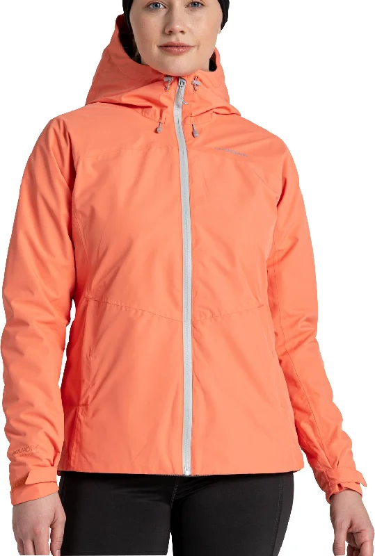  Women's Casual GarmentsCraghoppers Loretta Womens Waterproof Jacket - Orange