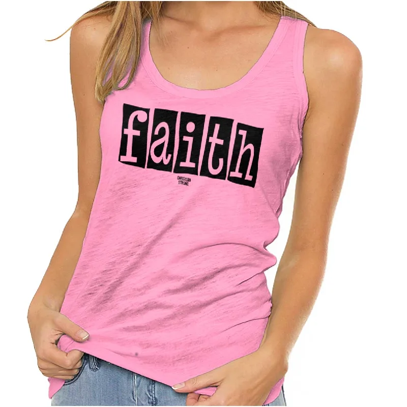  Women's Seasonal AttireFaith Racerback Tank