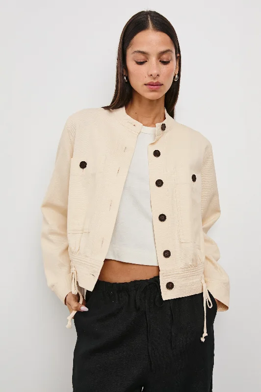  Women's Trendy ClothesALMA JACKET - ECRU