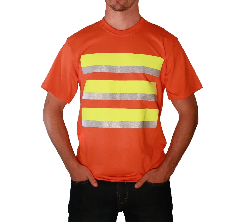  Charming Women's Holiday ApparelWhistle Workwear Safety Short Sleeve T-Shirt_Orange