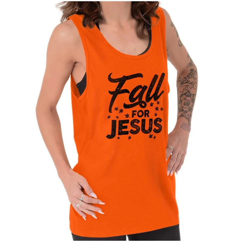  Exclusive Designer Style DealsFall for Jesus Tank Top