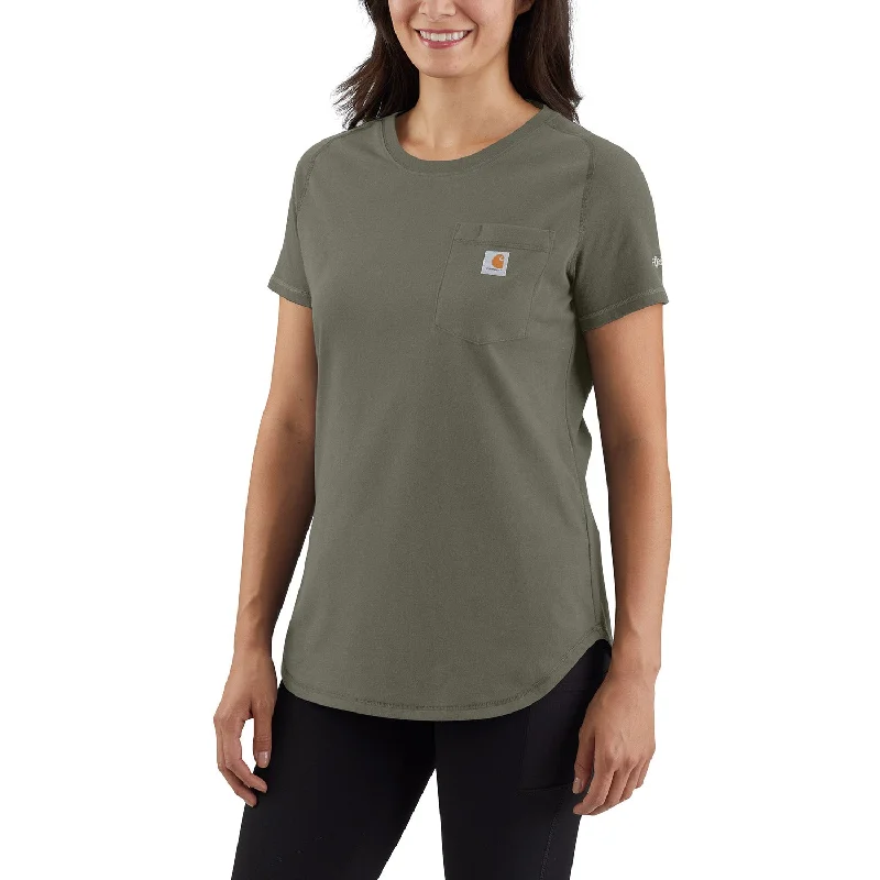  Women's Clothing Apparel SetsCarhartt Women's Force® Relaxed Fit Midweight Pocket T-Shirt