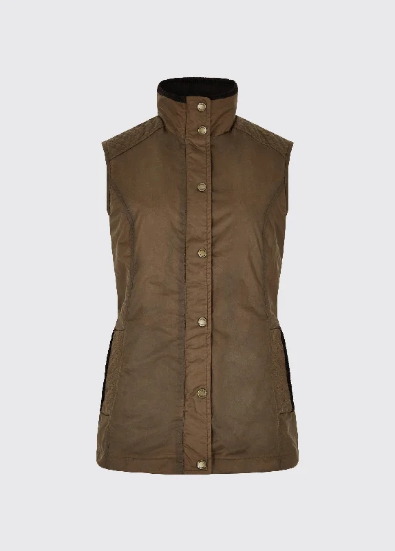  Timeless Women's GarmentsPakenham Wax Gilet - Ginger