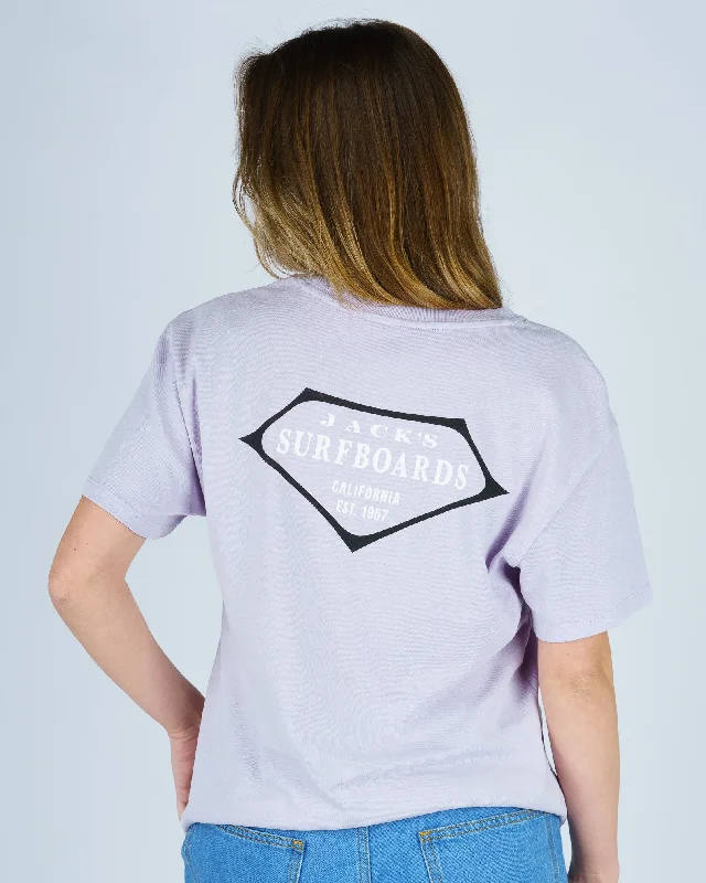  Women's Everyday ClothesWomen's Retro Lam S/S Tee - Lilac