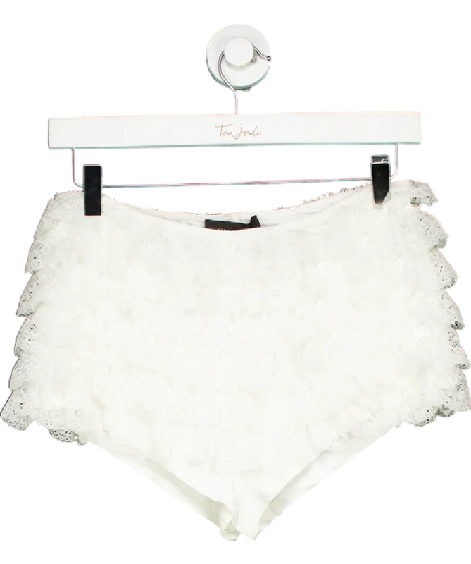  Sustainable Women's ClothesWhite Fox Adorable Thing Frill Skort White UK L