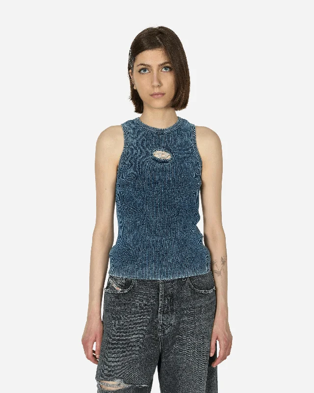  Limited Time Special OfferOval D Rib-Knit Tank Top Dark Blue