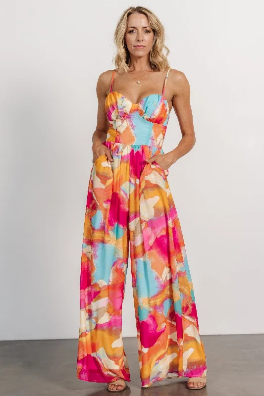  Affordable Trendy FashionShea Jumpsuit | Multi Print