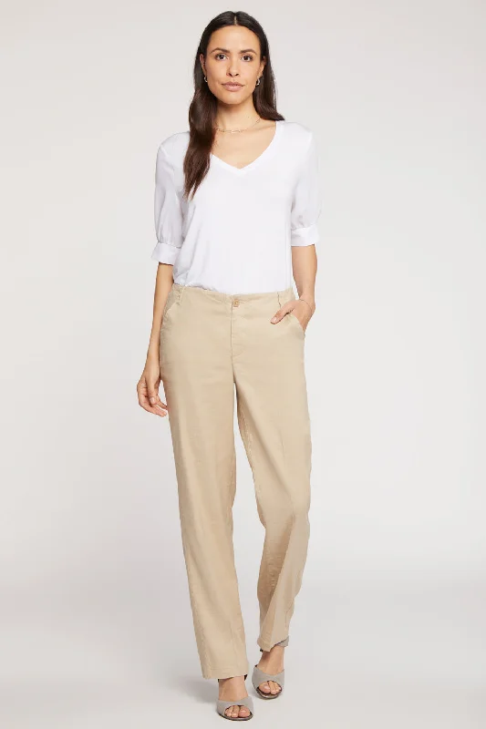  Women's Stylish Professional GarmentsMarilyn Straight Pants - Feather