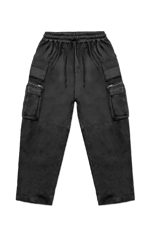  Vintage Clothing For WomenCARGO BOXER PANTS IN LEATHER