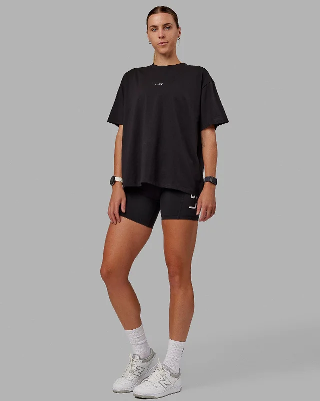  Women's Everyday ApparelGo-To FLXCotton Oversized Tee - Black-White