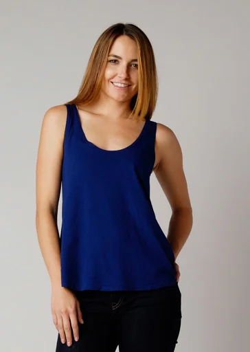  Timeless Women's OutfitBrooklyn Denim Co. Swing Tank