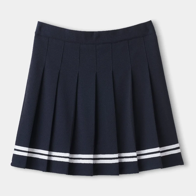  Women's Elegant ClothesRibbon Pleated Skirt