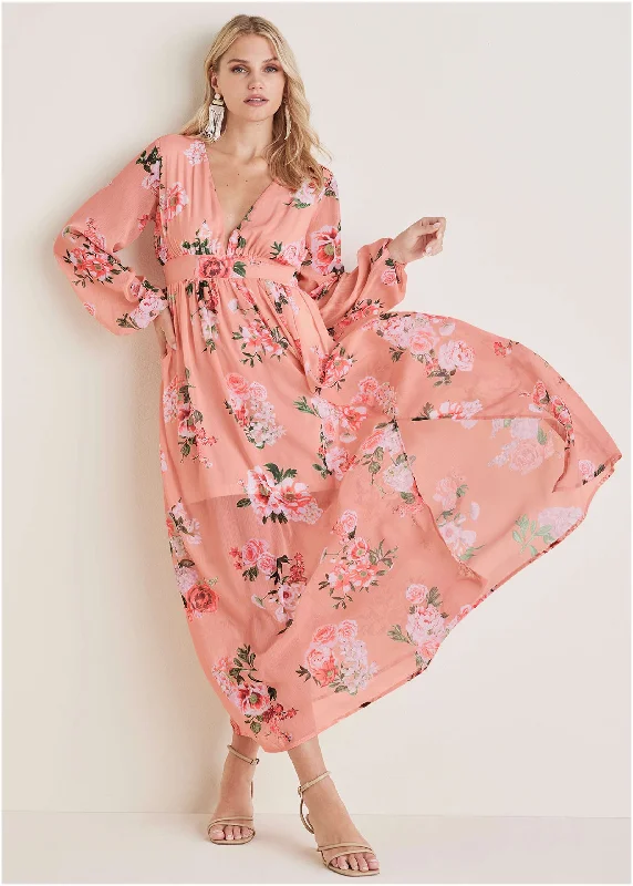  Timeless Style PromotionsFloral Maxi Dress - Prairie Floral