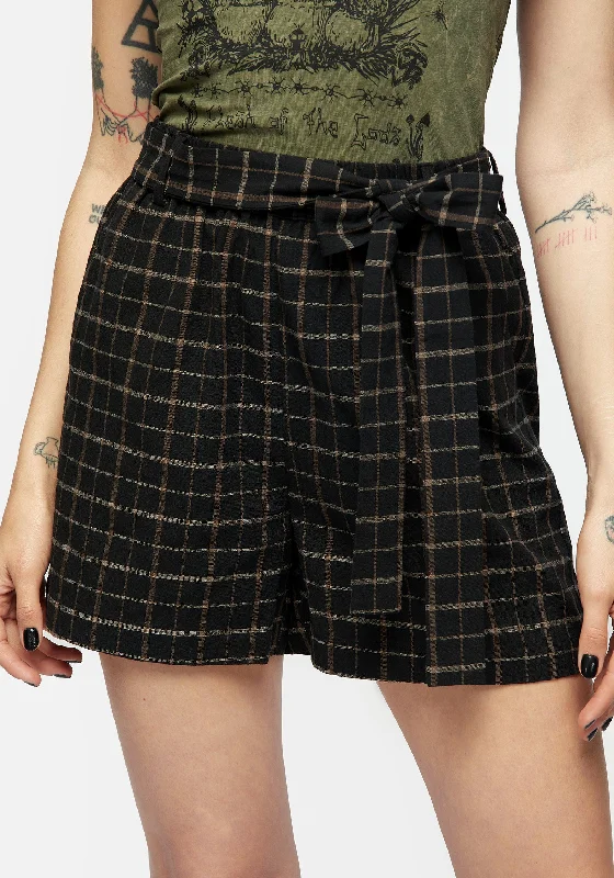  Women's High-Fashion ClothesRansom Tie Waist Shorts