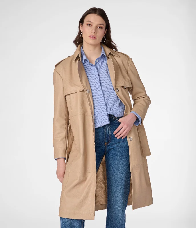  Trendy ThreadsHarper Soft Trench Coat