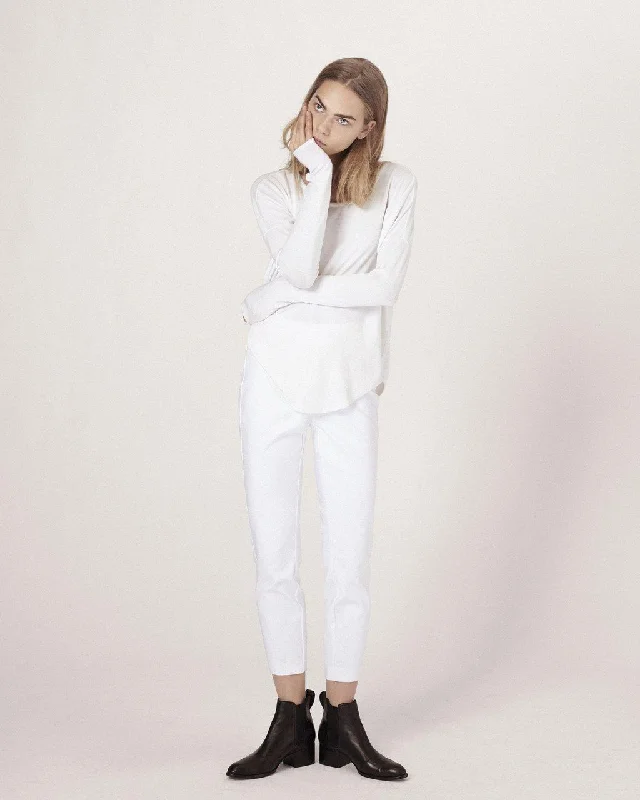  Women's Transitional ApparelSimone Pant - White