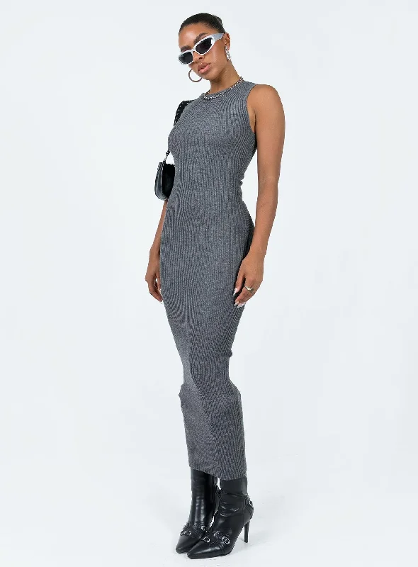  Ride The Style WaveHyda Midi Dress Slate