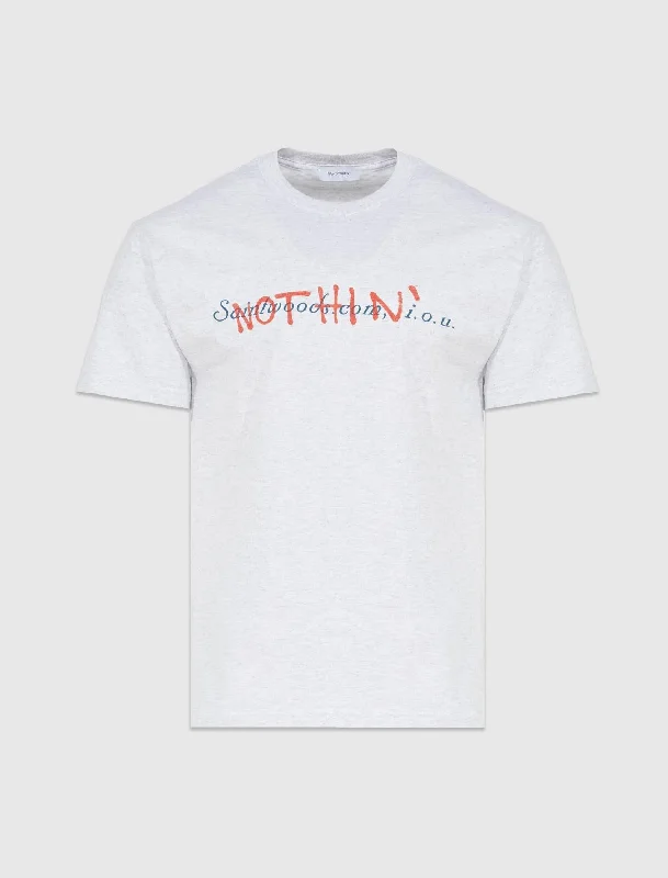  Women's Comfortable Lounge GarmentsI.O.U. NOTHING TEE