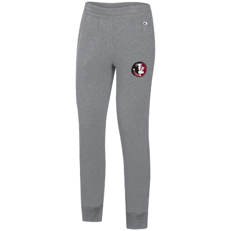  Chic Style DiscountsChampion Women's Vault Seminole Logo Tri-blend Pant - Heritage Grey