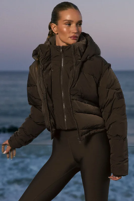  Casual Attire For WomenGlacier Puffer - Espresso