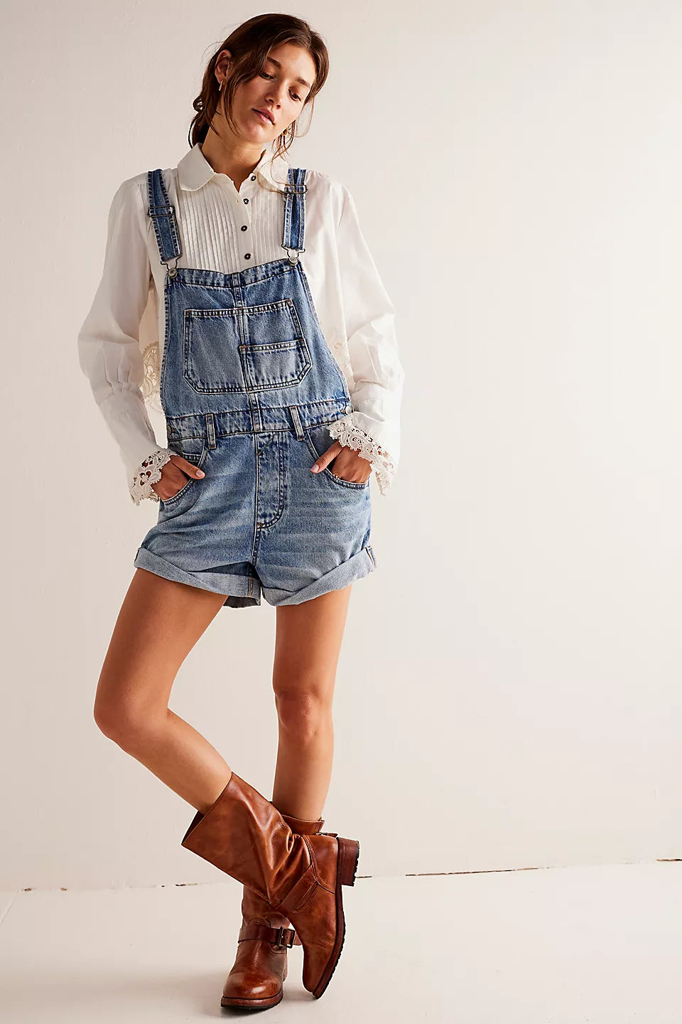  Women's Plus-Size ApparelZiggy Shortalls - Follow Your Heart