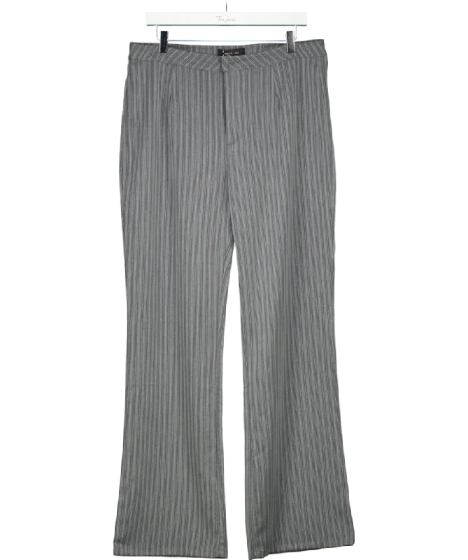  Affordable Trendy FashionWhite Fox In A Haze Pants Grey UK XL