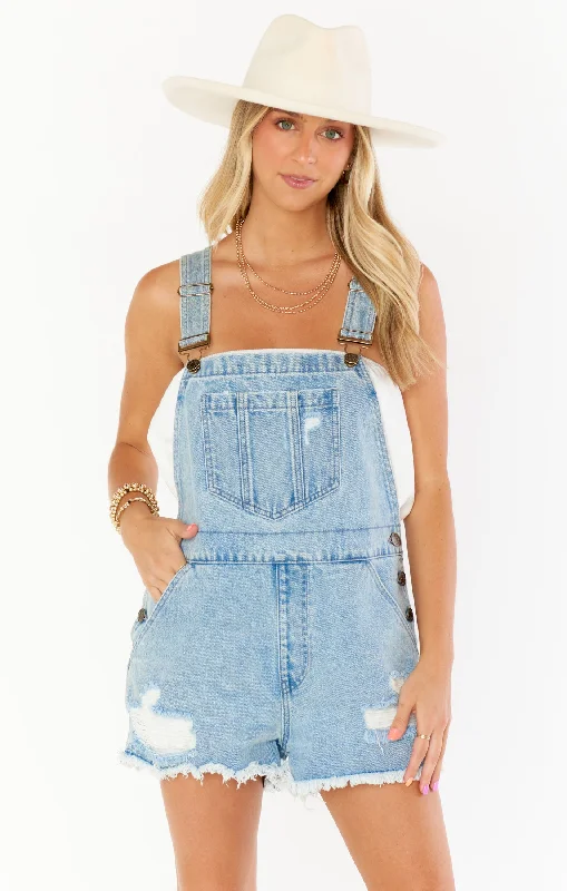  Women's Athletic GarmentsGeorgia Overalls ~ Light Tide