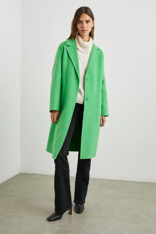  Women's Timeless AttireLORE COAT - GREEN APPLE