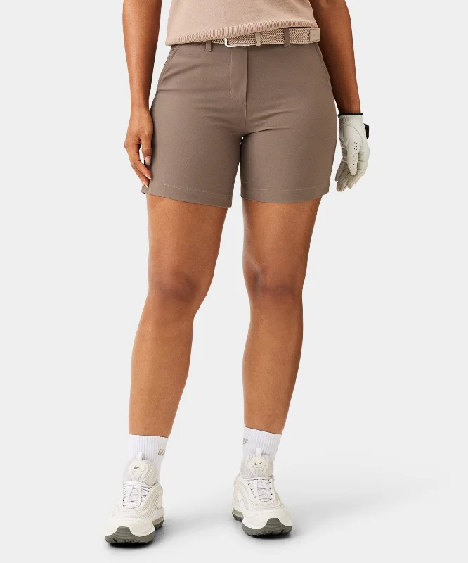  Women's Clothing For Outdoor EventsBrown Flex Shorts