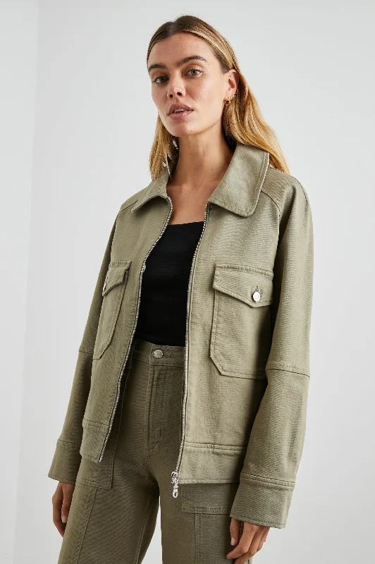  Women's Work Outfit For The OfficeCHEYENNE JACKET - WASHED OLIVE