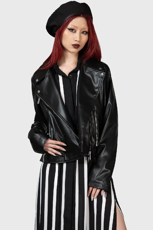  Modern Women's ApparelNight Wrath Biker Jacket