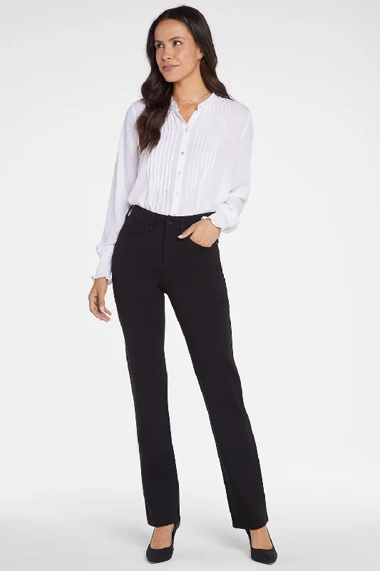  Women's Evening GarmentsMarilyn Straight Pants - Black