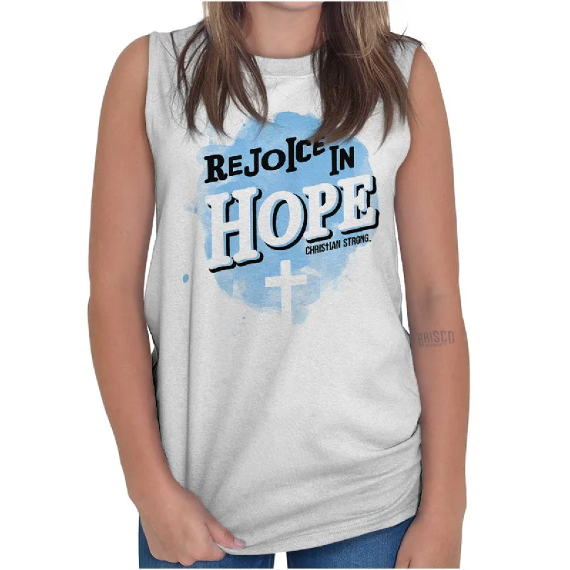  Elevated Casual DiscountsRejoice in Hope Sleeveless T-Shirt