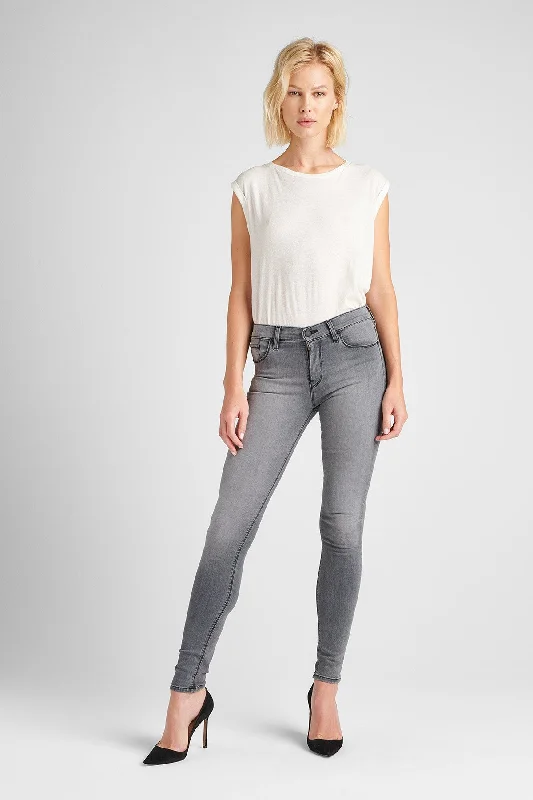  Bold Fashion SalesNico Mid Rise Super Skinny - Trooper Grey