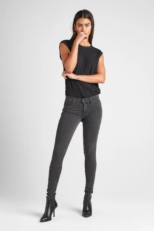  Contemporary Chic PromotionsNico Midrise Super Skinny Jean - Distressed Graphite