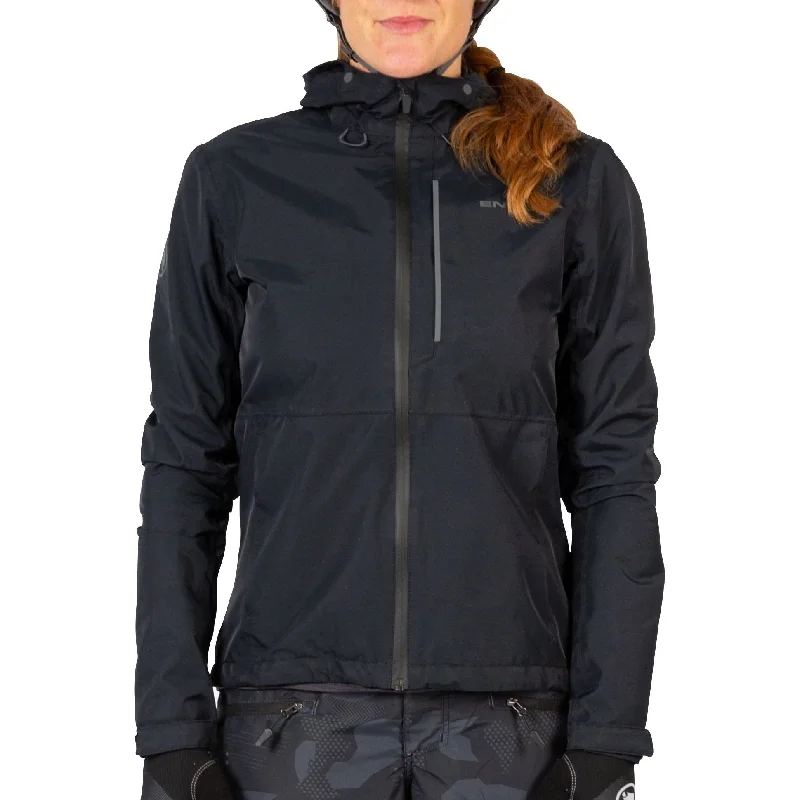  Modern Women's ClothesEndura Hummvee Waterproof Hooded Womens Cycling Jacket - Black