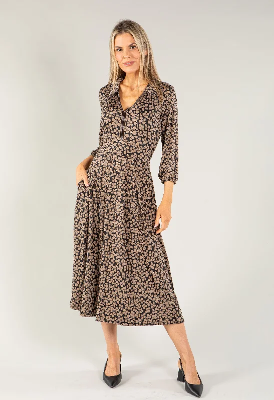  Special OffersIris Print Midi Dress