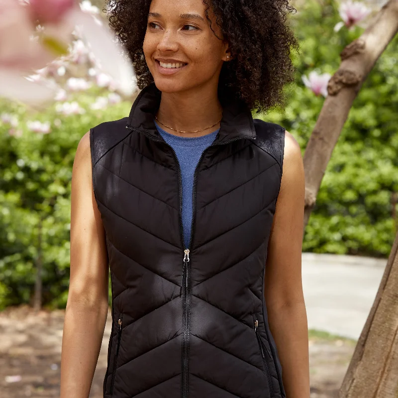  Women's Clothing And Garments SetsWomen's Quilted Hybrid Vest