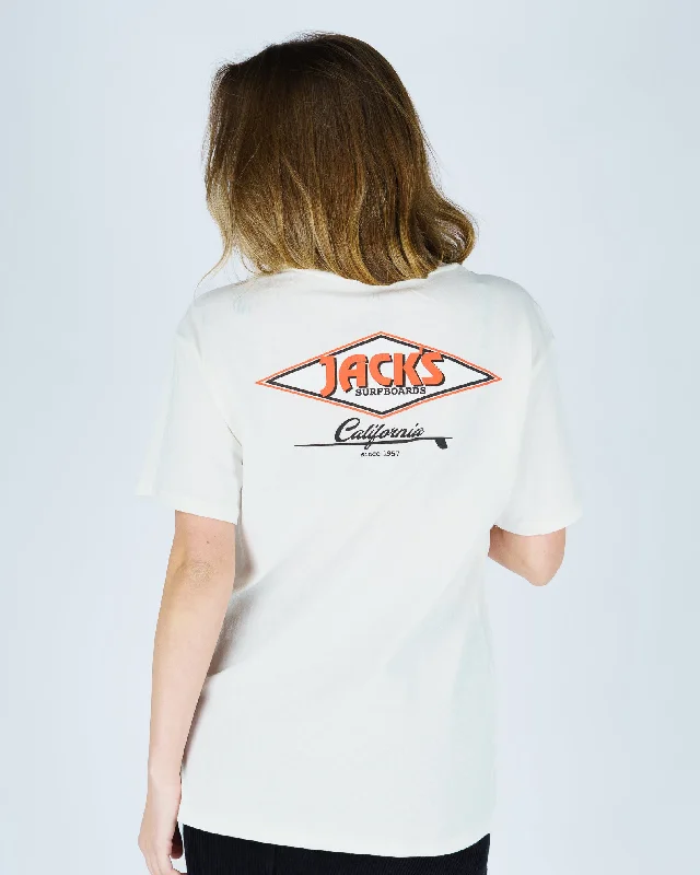  Elegant Clothing For WomenCal Diamond S/S Tee - White