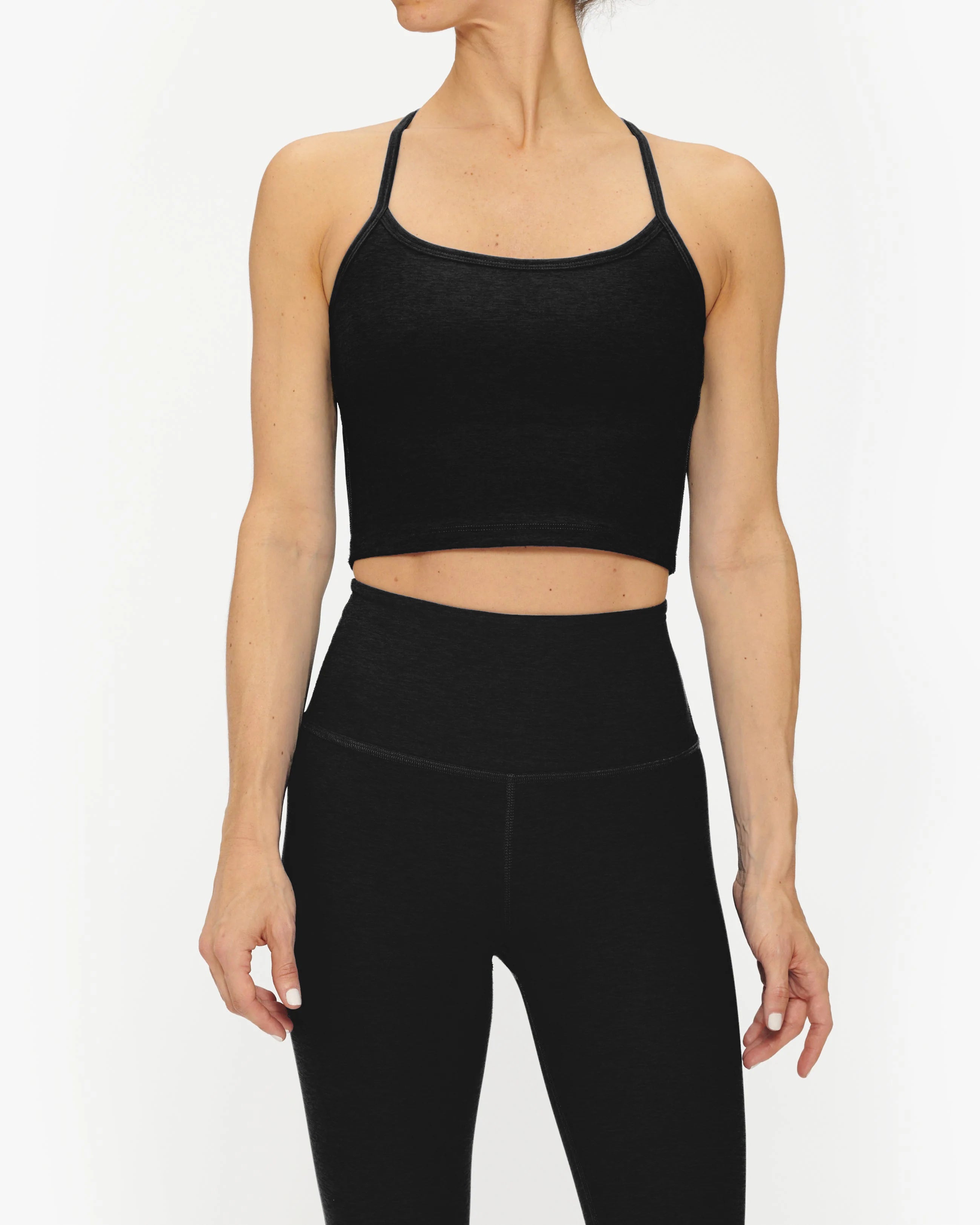  Street Chic DiscountsBeyond Yoga Spacedye Slim Racerback Cropped Tank