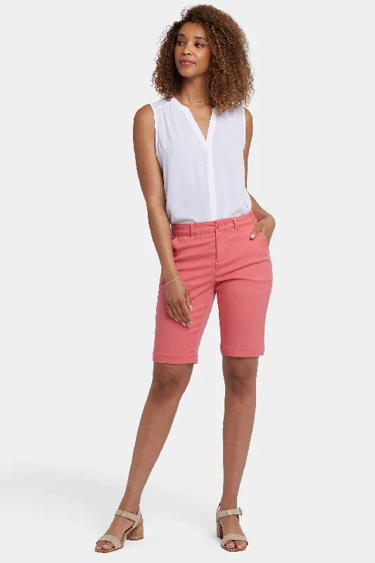  Women's Evening AttireBermuda Shorts - Spiced Coral