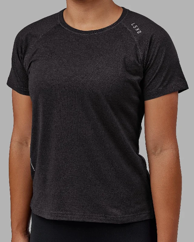  Women's Travel ApparelPerform VapourFLX Tee - Black