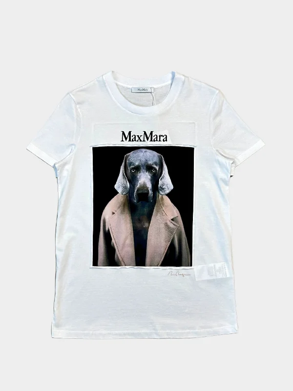  Sophisticated Style OffersDog Print Tee