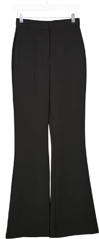  Women's Seasonal GarmentsMint Velvet Black Tailored Flare Trousers UK 8