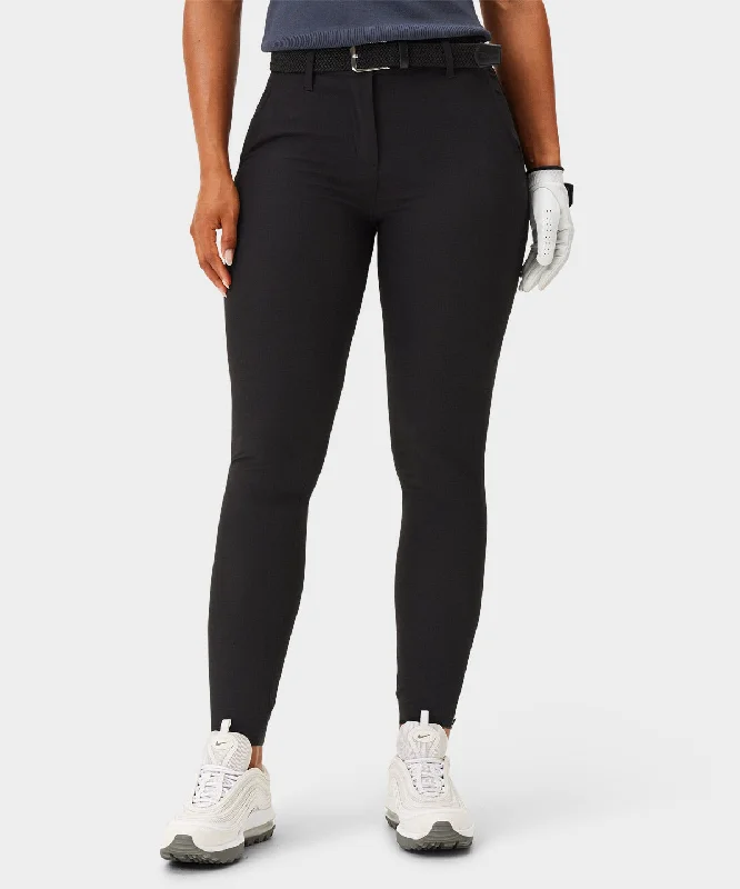  Women's Holiday ClothingBlack Four-Way Stretch Jogger