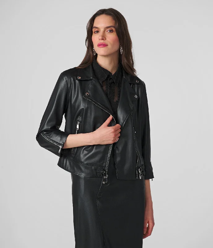  Women's Plus-Size OutfitDemi Moto With Silver Trims