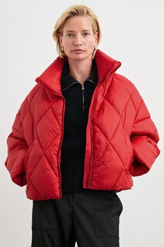  Playful Fashion OffersSUMMIT JACKET - SCARLET