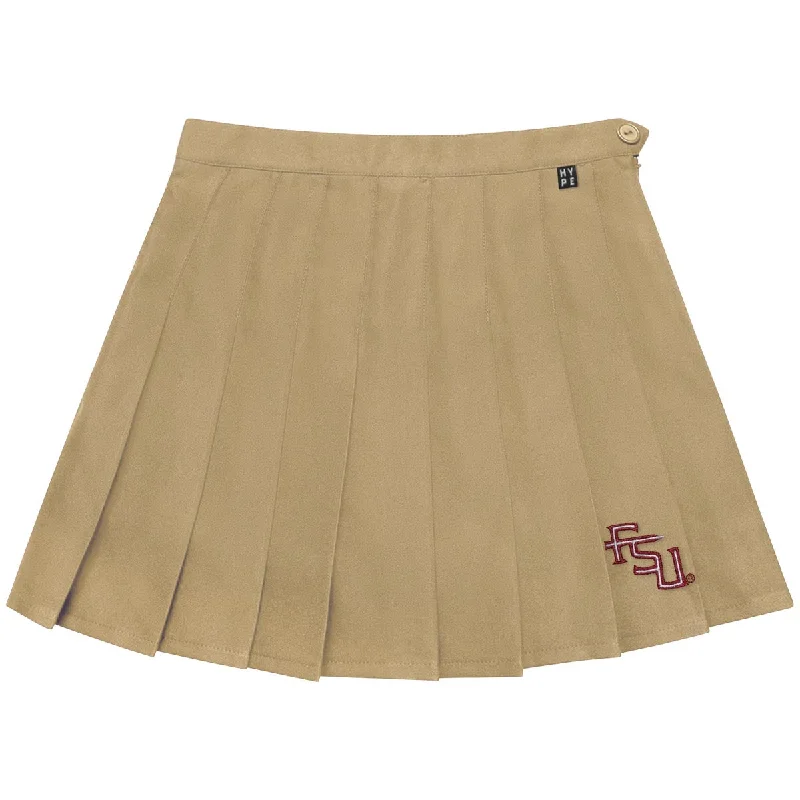  Vintage-Inspired Style OffersHype & Vice Women's Stacked FSU Logo Tennis Skort - Gold