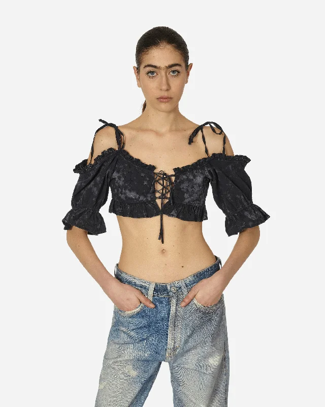  Flash Sale StartsDyed Sangallo Top Washed Out Black